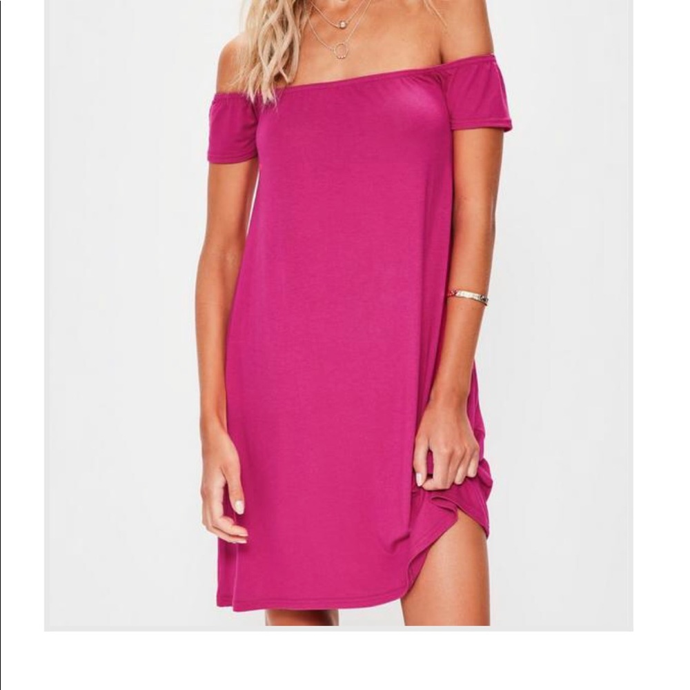 💚Missguided Barlot Swing Dress - Picture 1 of 4